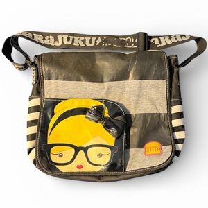 Harajuku Mini Gwen Stefani Nerds Rule Crossbody Bag L.a.m.b Purse Lovers Glasses